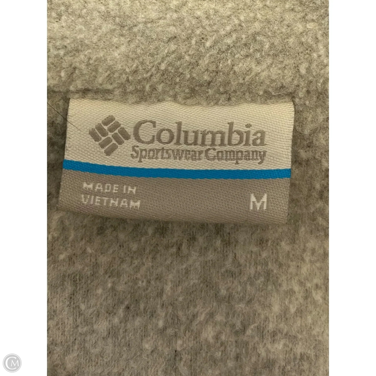 Jacket Fleece By Columbia In Grey, Size: M