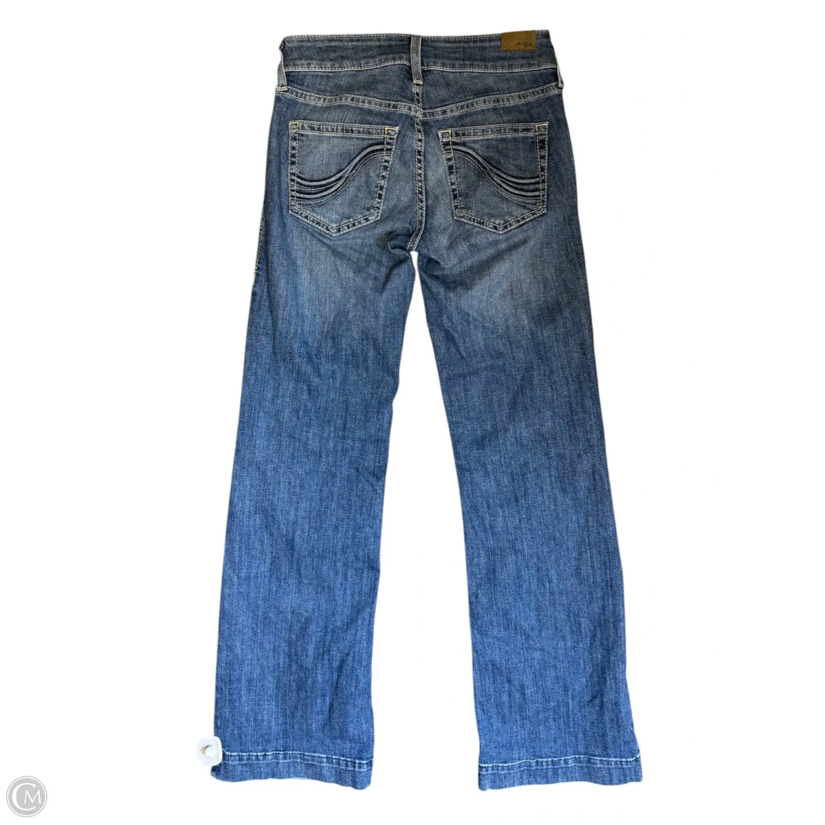Jeans Boot Cut By Ariat In Blue Denim, Size: 2