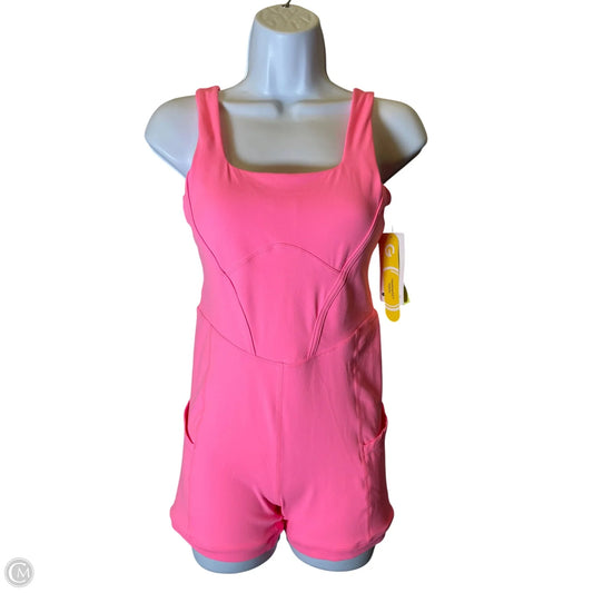 Romper By Clothes Mentor In Pink, Size: M