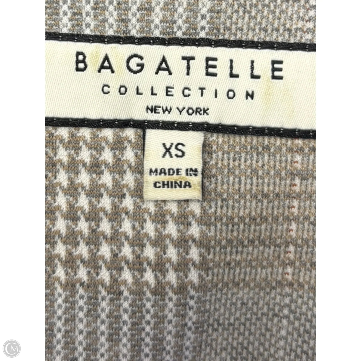 Vest Other By Bagatelle In Plaid Pattern, Size: Xs