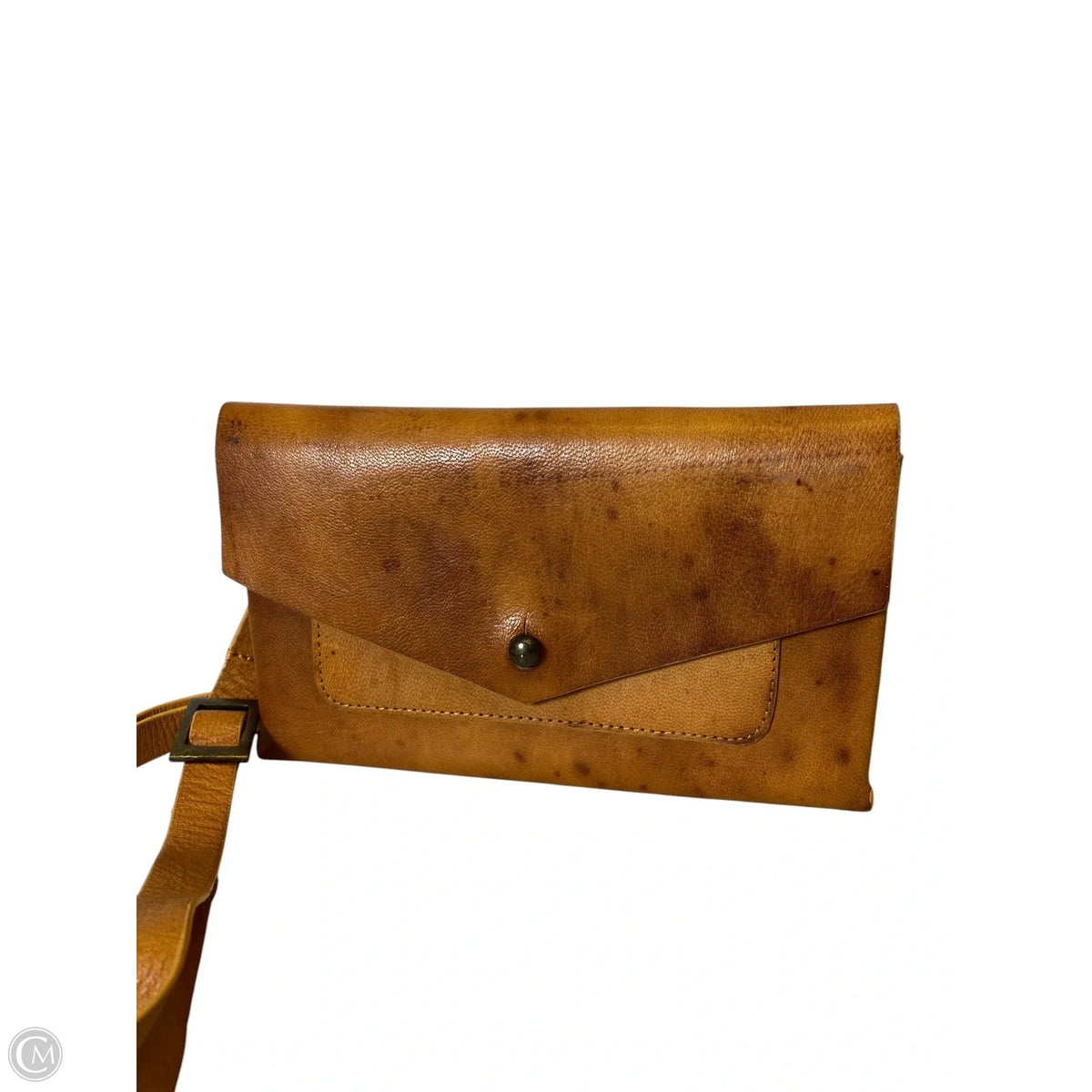 Crossbody Leather By Clothes Mentor, Size: Small