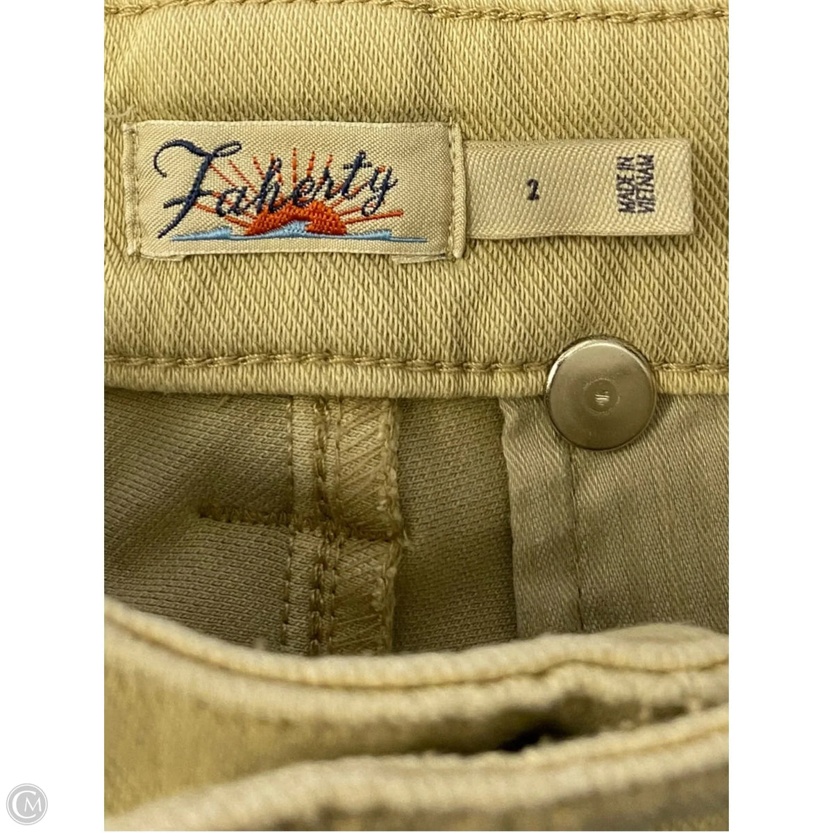Pants Other By Faherty In Beige, Size: 2