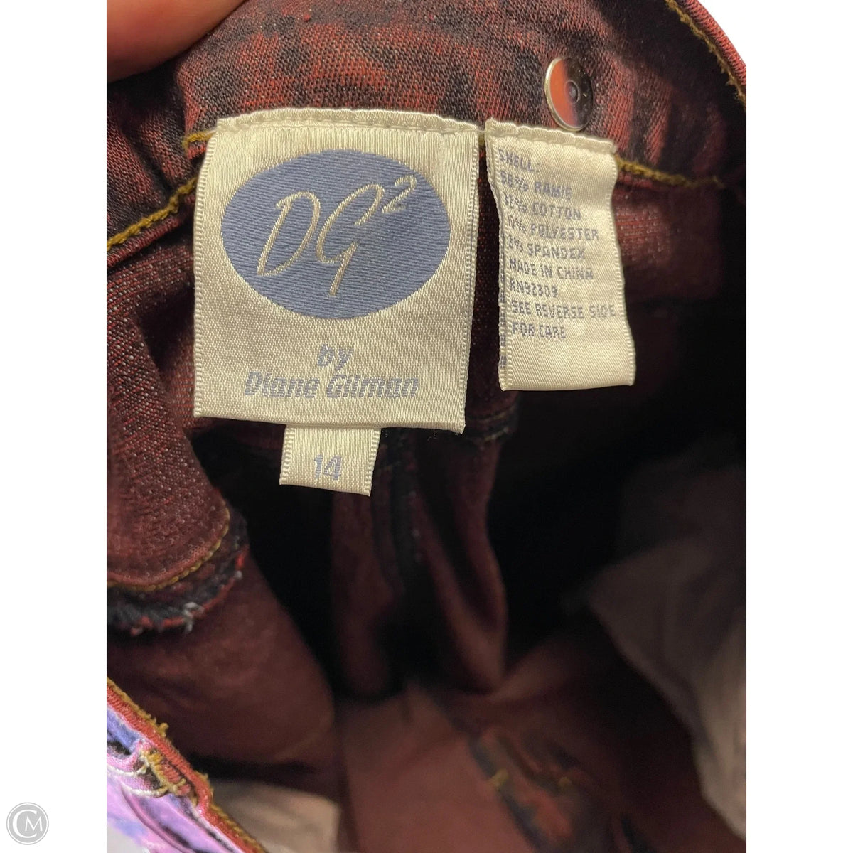 Pants Other By Dg2 In Maroon, Size: 14