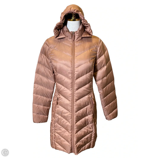 Jacket Puffer & Quilted By 32 Degrees In Brown, Size: S