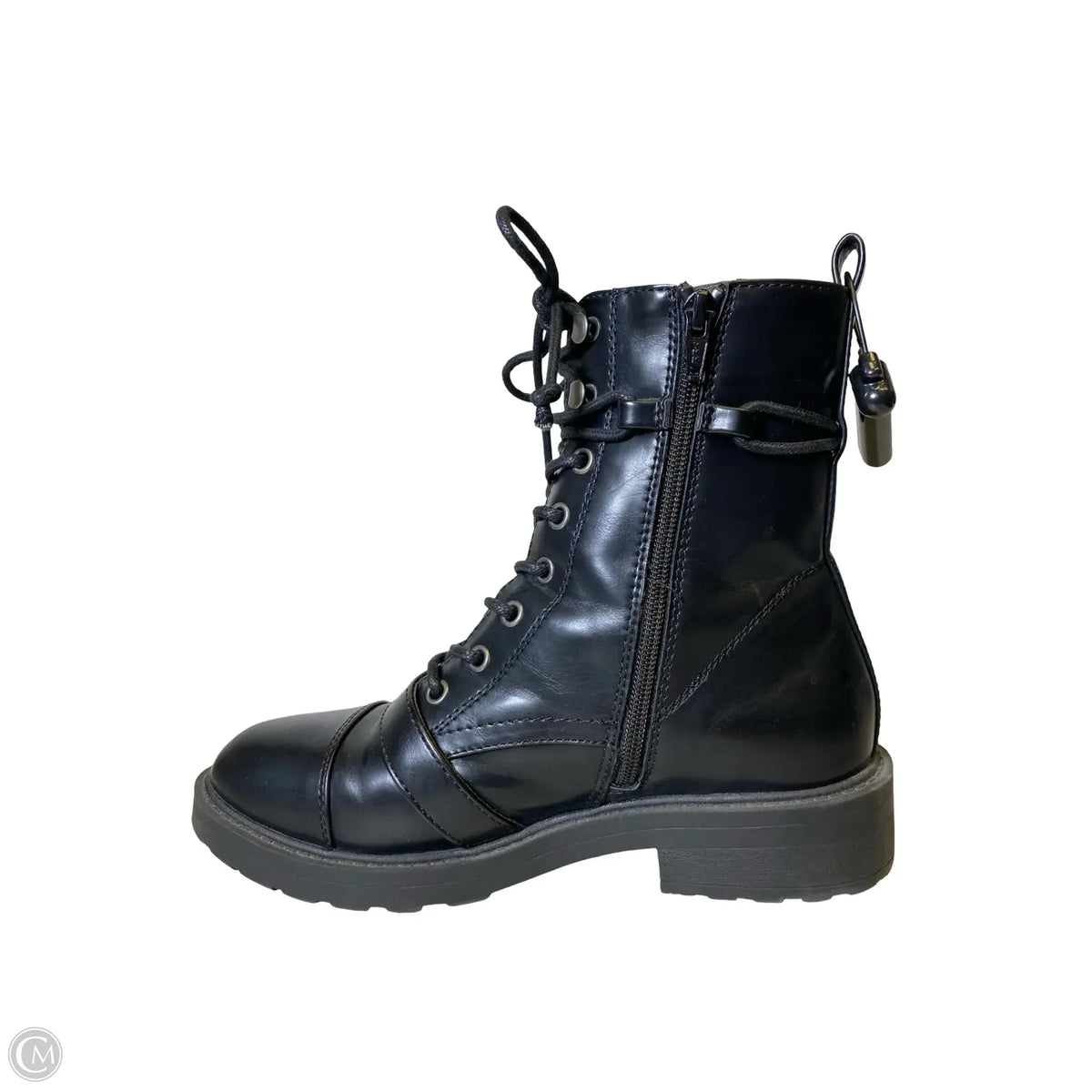 Boots Combat By White Mountain In Black, Size: 8