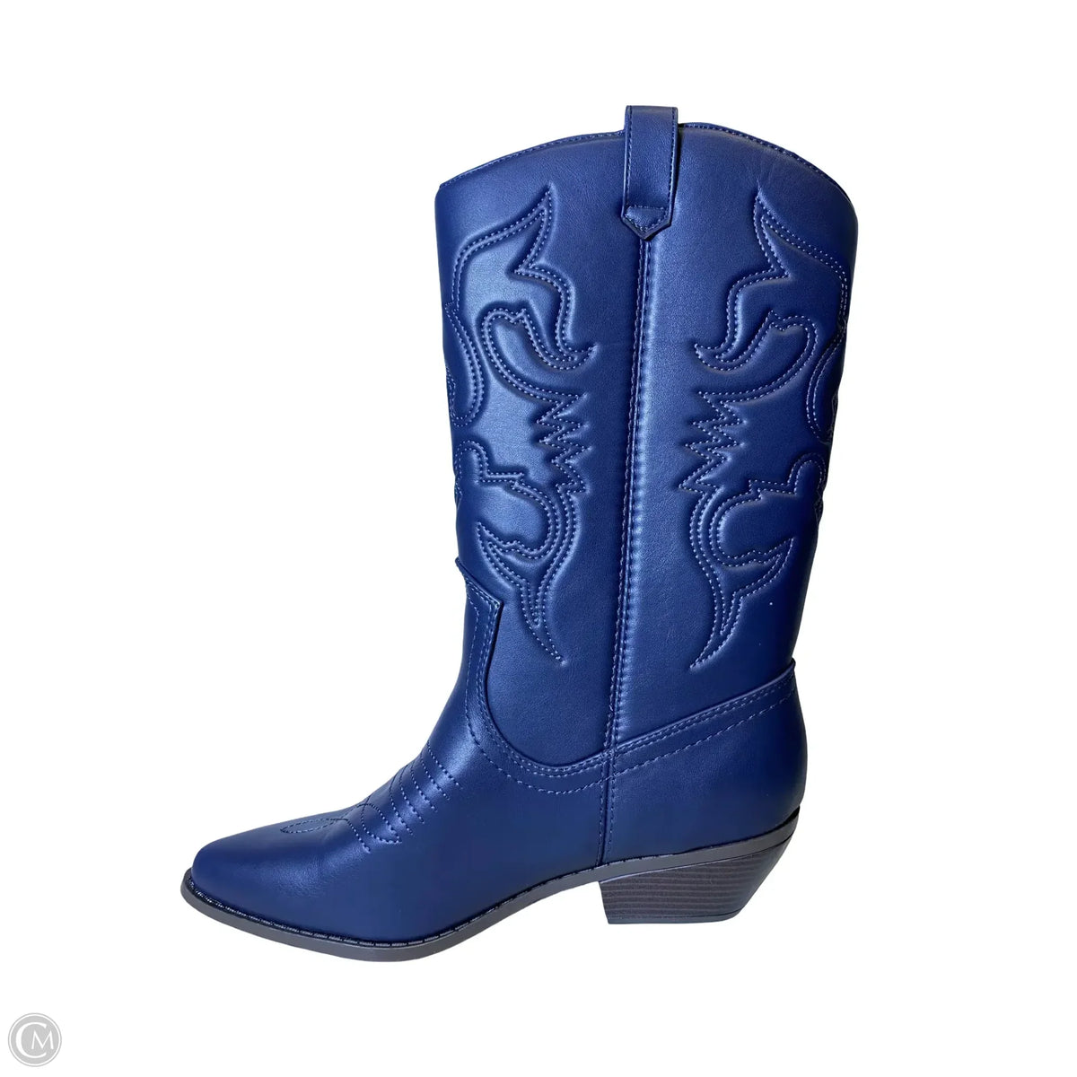 Boots Western By Soda In Navy, Size: 11