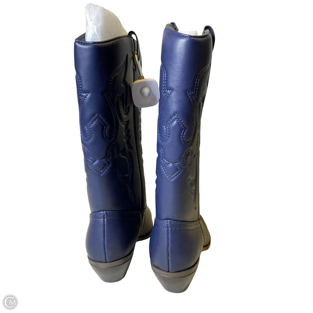 Boots Western By Soda In Navy, Size: 11