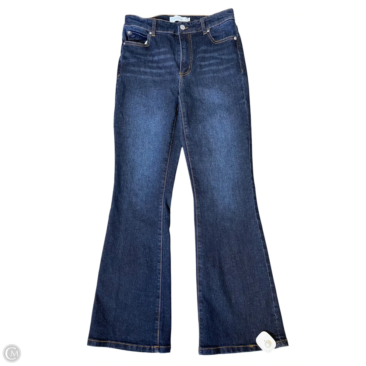 Jeans Boot Cut By Tahari In Blue Denim, Size: 4