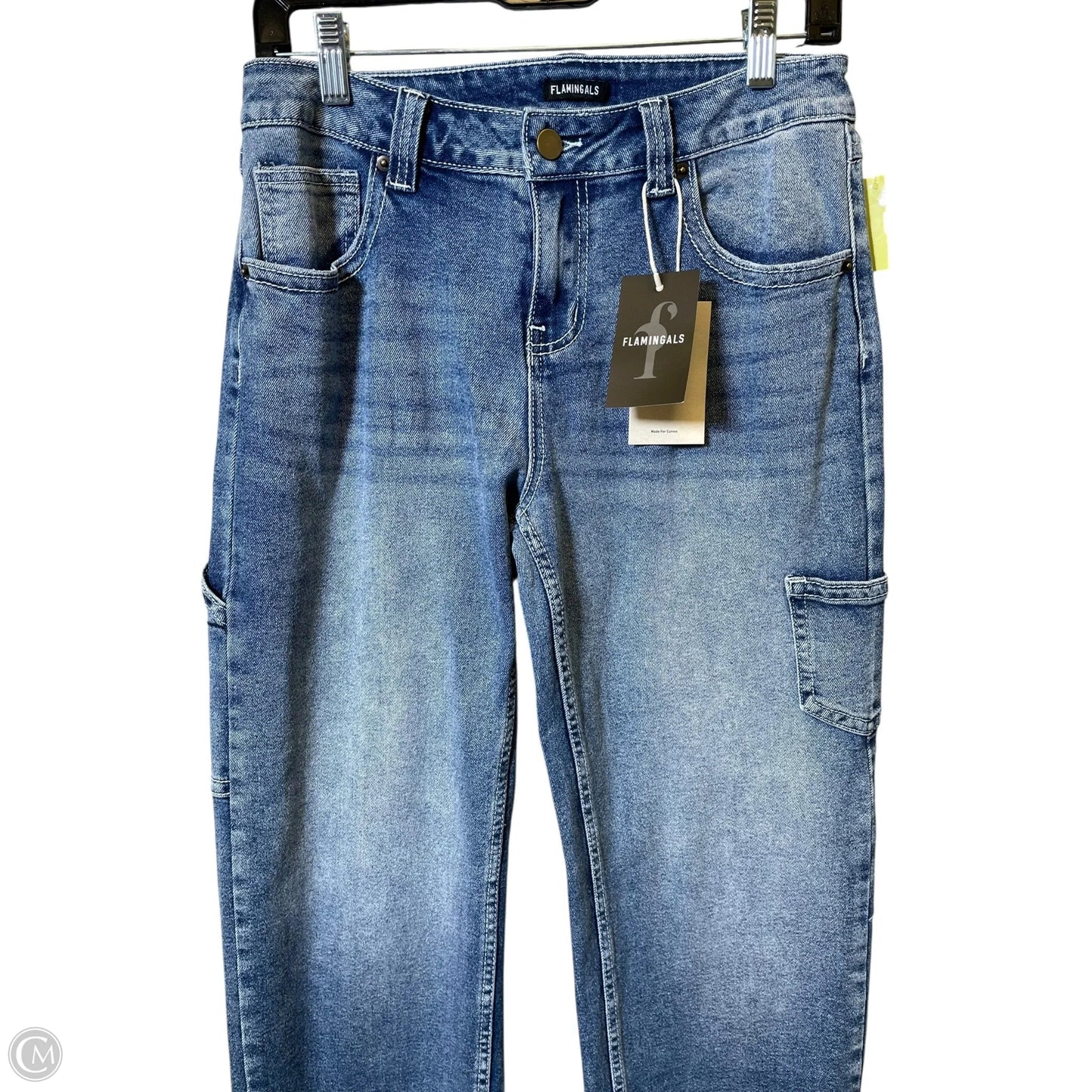 Jeans Straight By Clothes Mentor In Blue Denim, Size: S