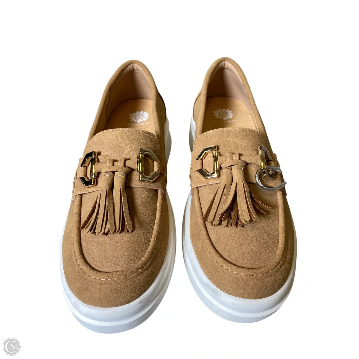 Shoes Flats By Yellow Box In Beige, Size: 9