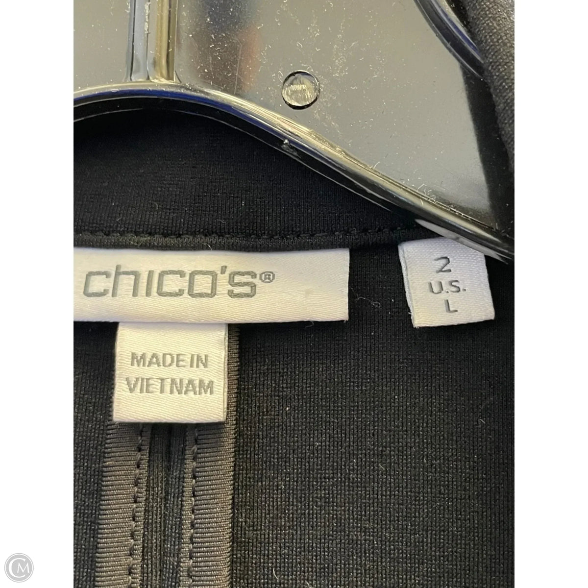 Vest Other By Chicos In Black, Size: L