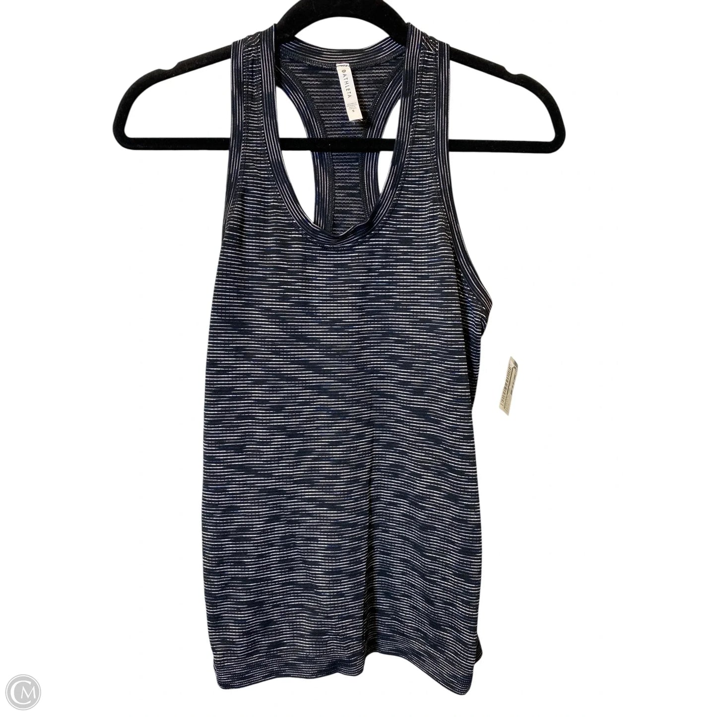 Athletic Tank Top By Athleta In Striped Pattern, Size: S