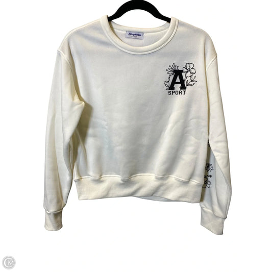 Sweater By Aeropostale In Cream, Size: S
