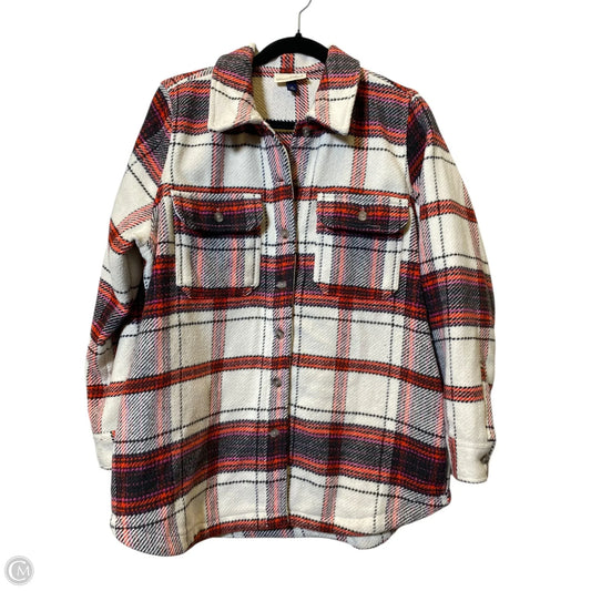Jacket Other By Universal Thread In Plaid Pattern, Size: M
