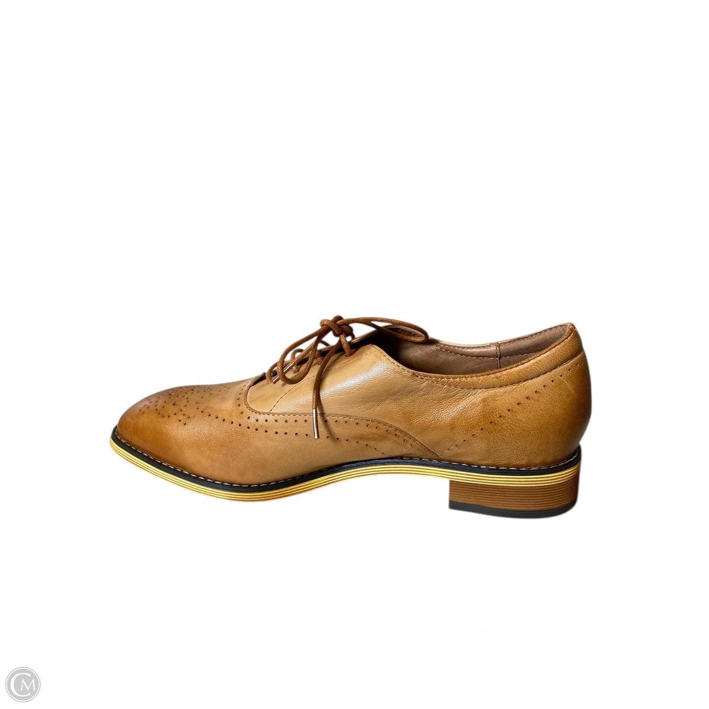 Shoes Flats By Clothes Mentor In Brown, Size: 11.5