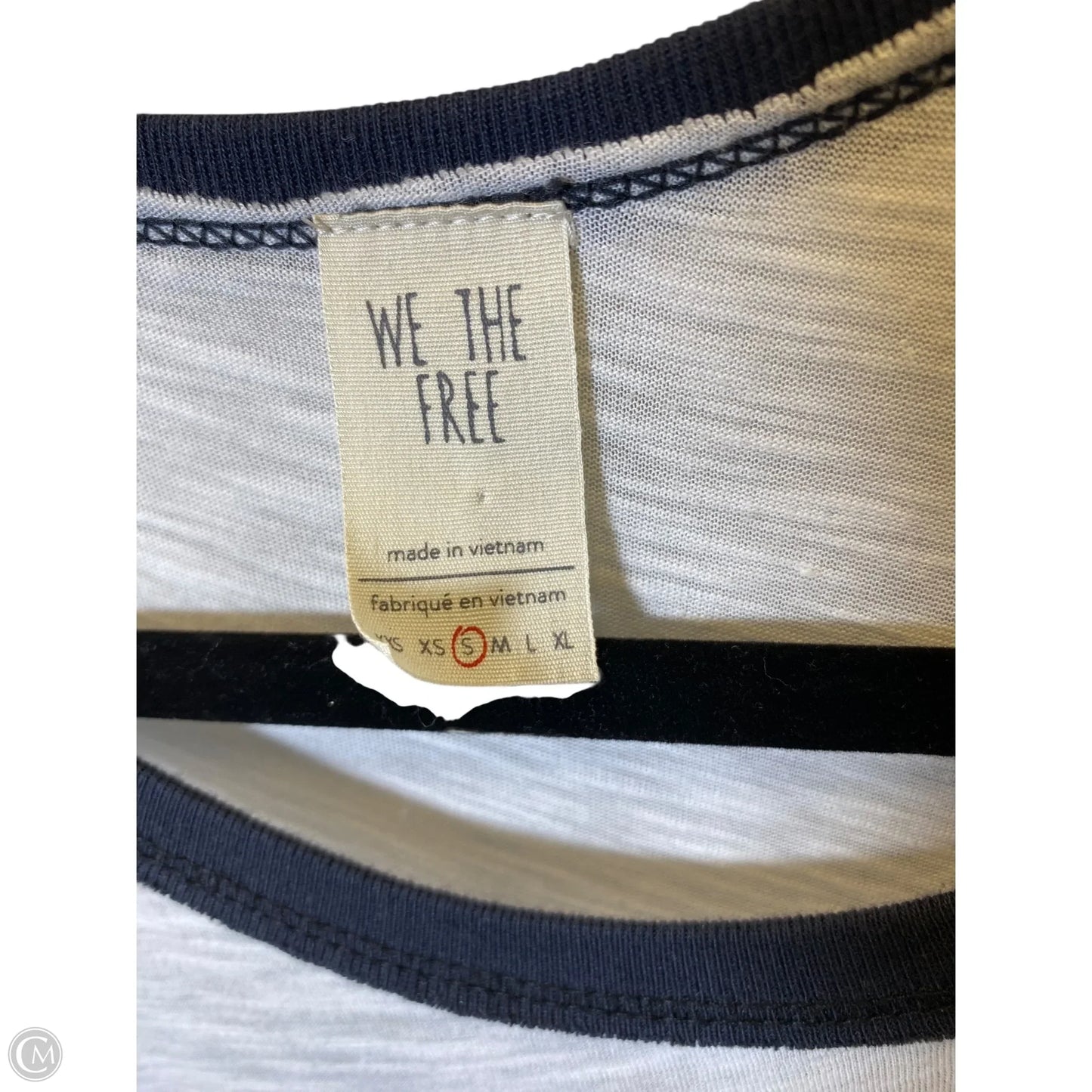 Top 3/4 Sleeve By We The Free In Multi-colored, Size: S