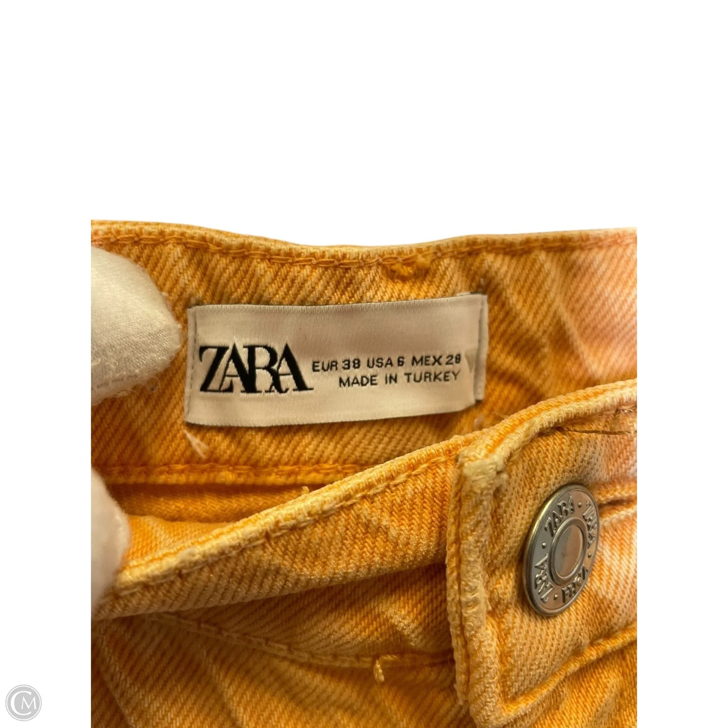 Pants Other By Zara In Orange, Size: 6