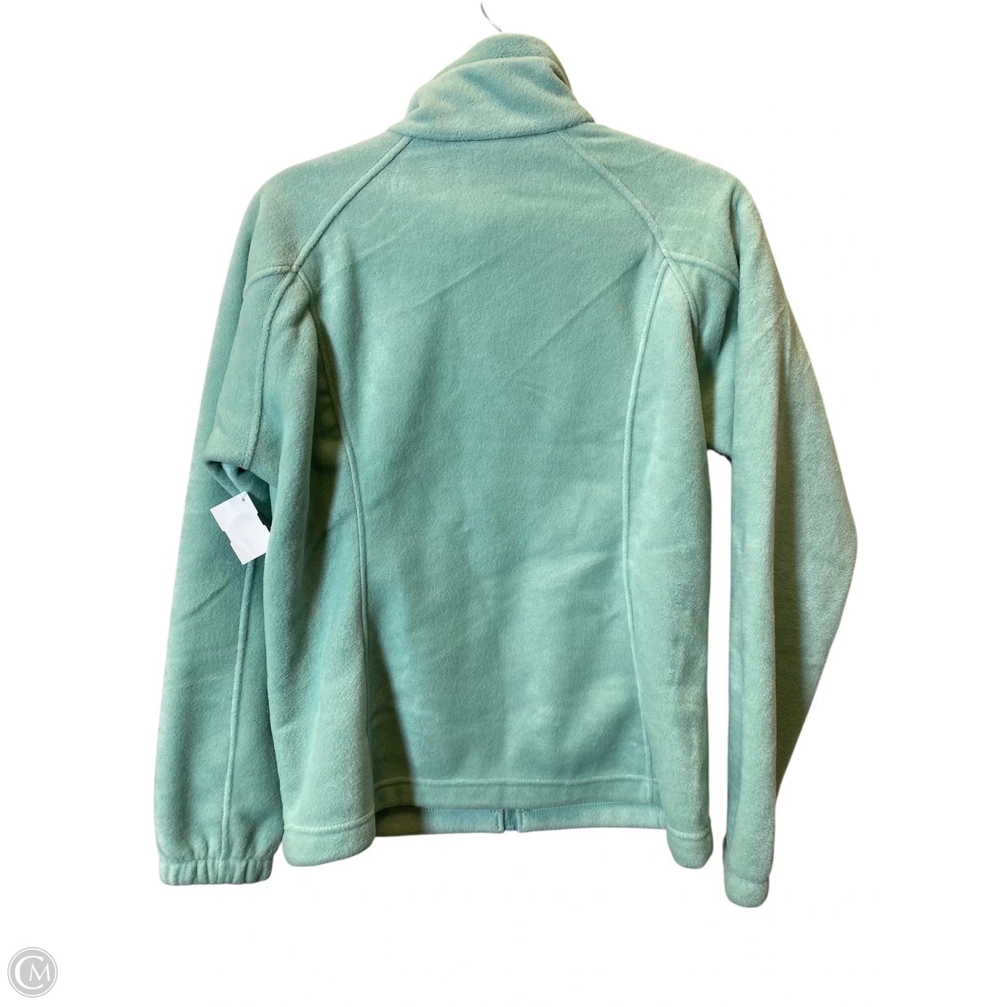 Jacket Fleece By Columbia In Teal, Size: L