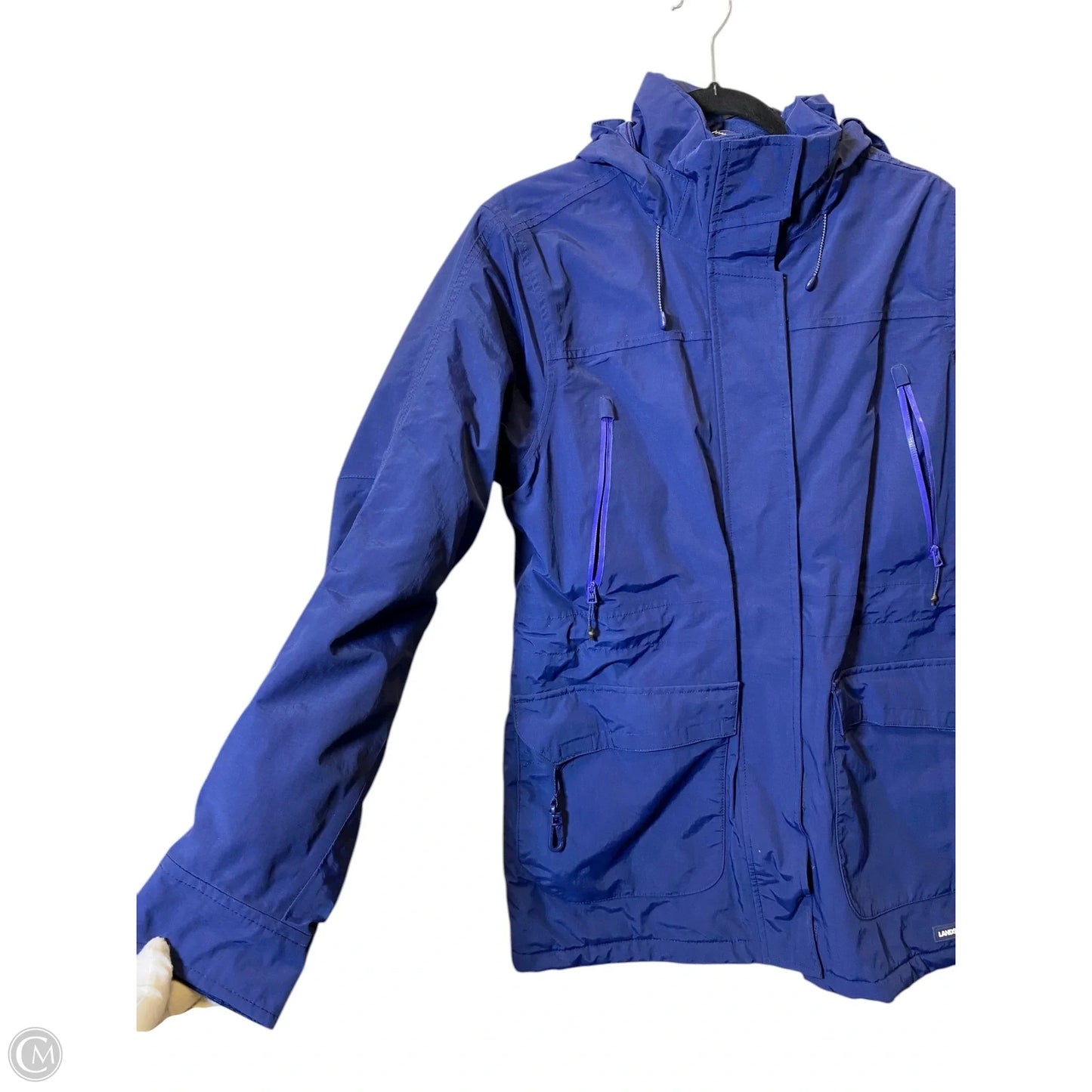 Coat Parka By Lands End In Navy, Size: S