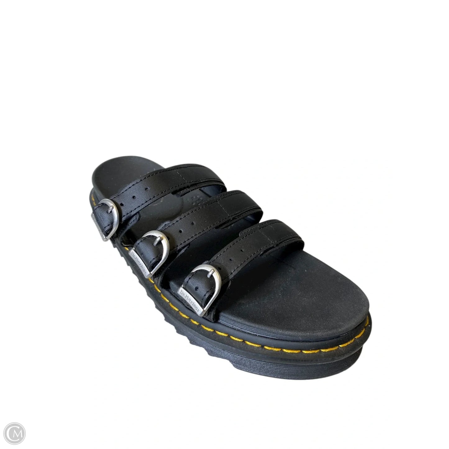 Sandals Heels Platform By Dr Martens In Black, Size: 11