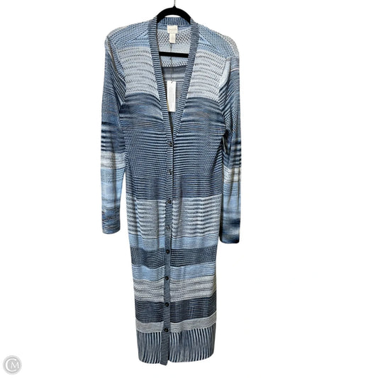 Kimono By Chicos In Blue, Size: L