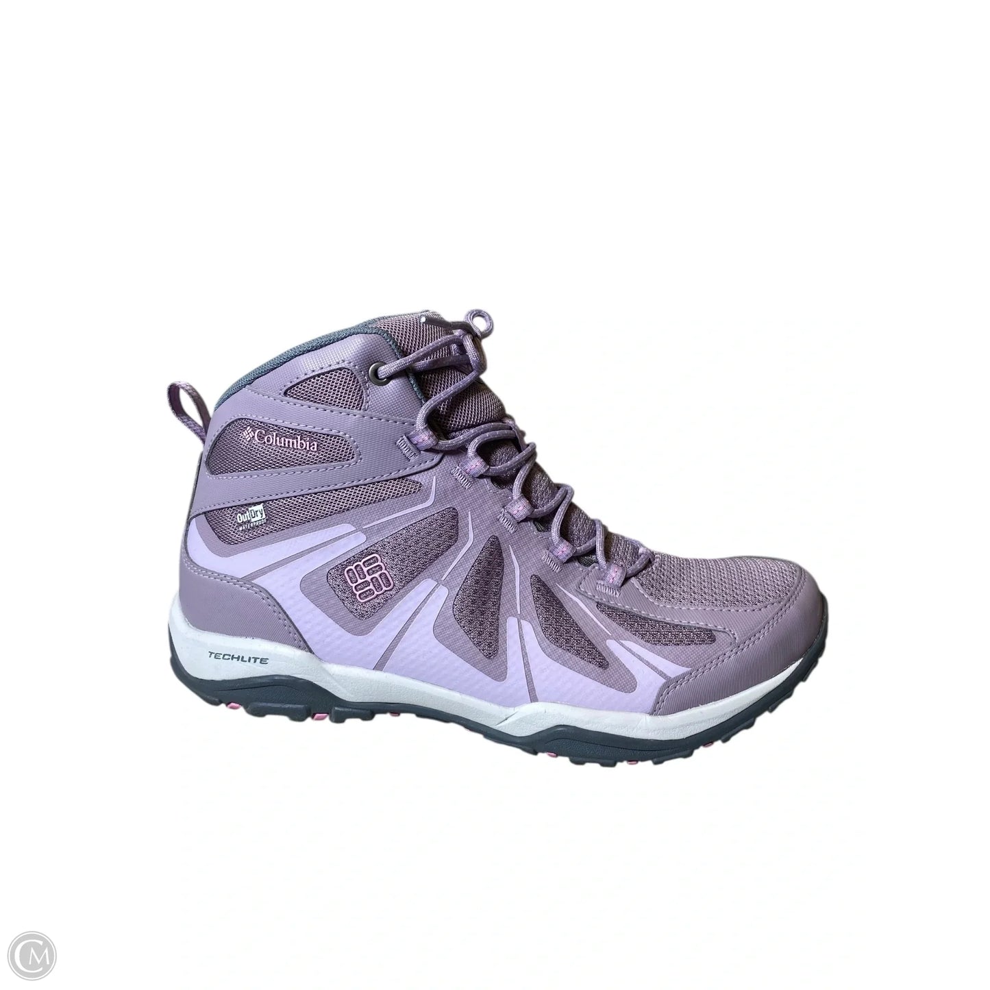 Boots Hiking By Columbia In Purple, Size: 10