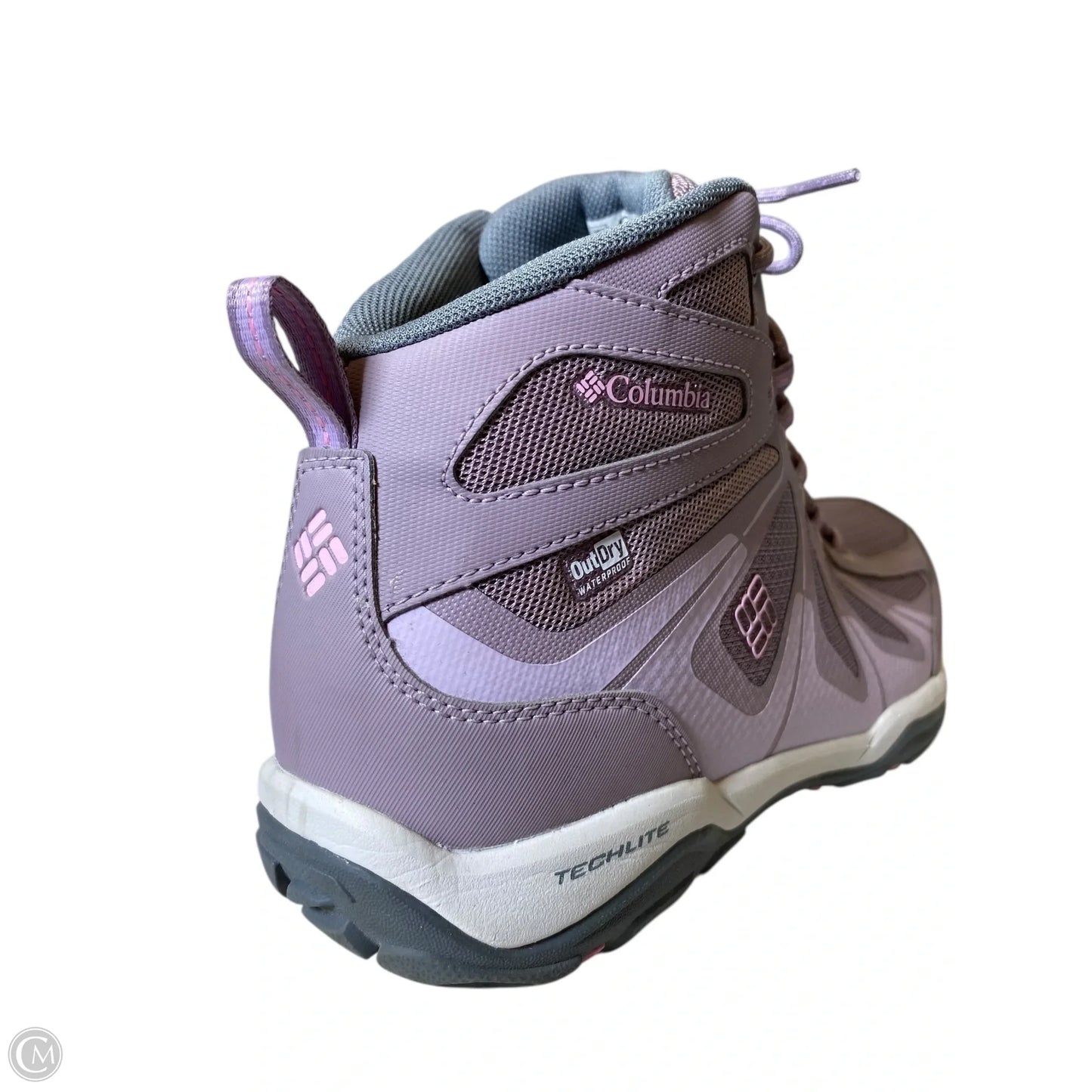 Boots Hiking By Columbia In Purple, Size: 10
