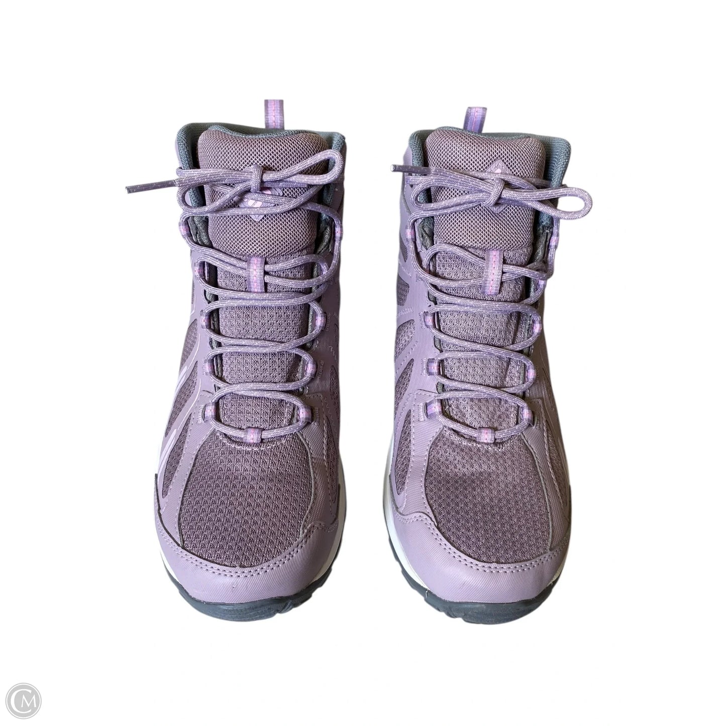 Boots Hiking By Columbia In Purple, Size: 10