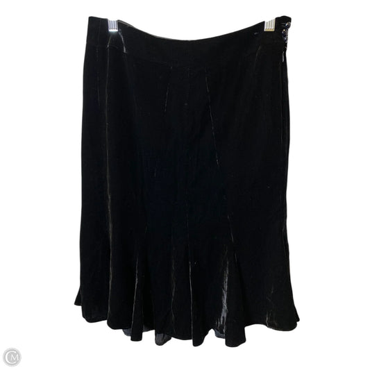 Skirt Midi By Loft In Black, Size: S