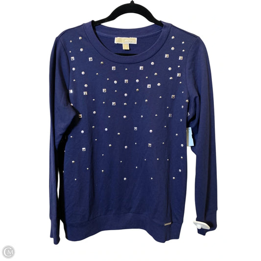 Sweater Designer By Michael Kors In Navy, Size: M