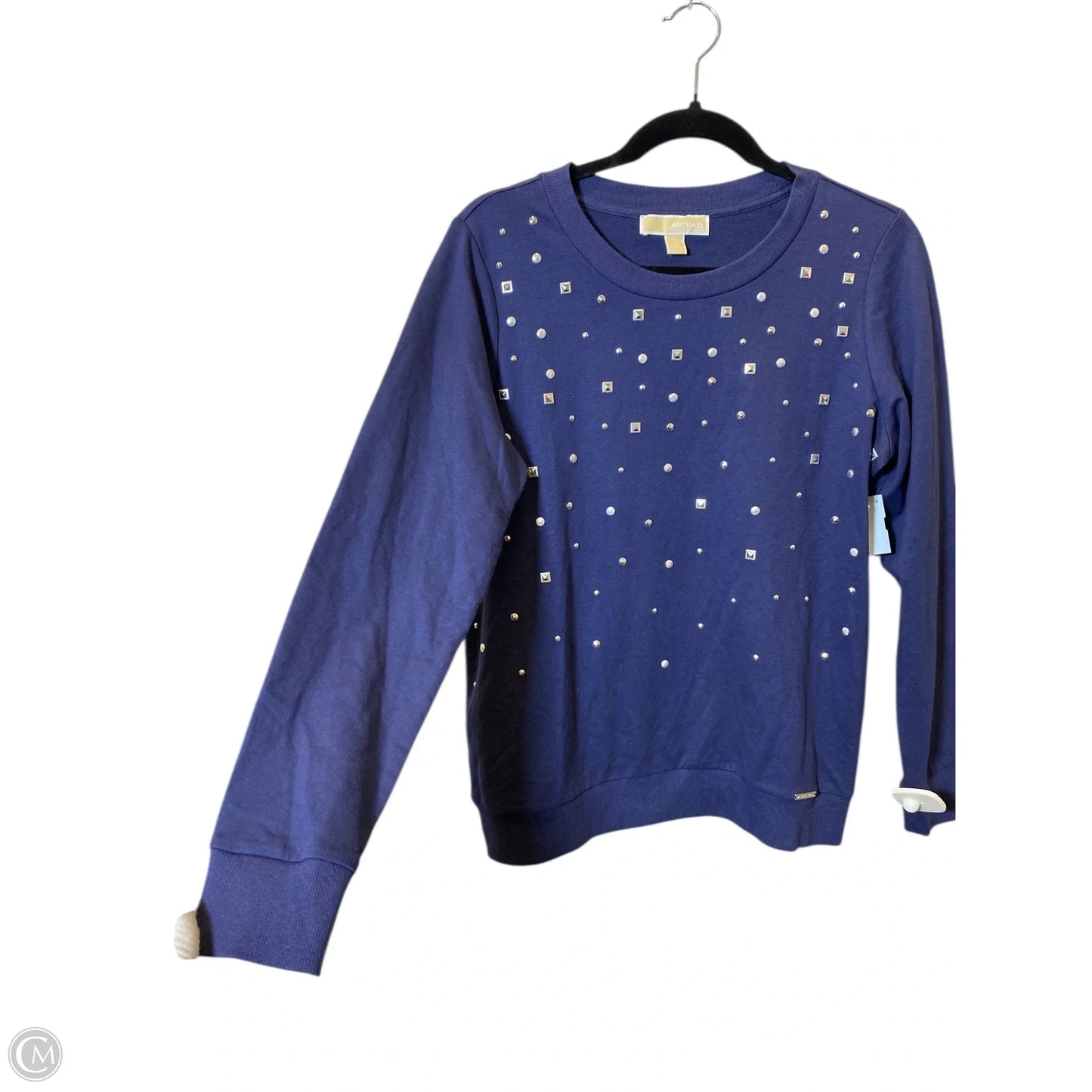 Sweater Designer By Michael Kors In Navy, Size: M