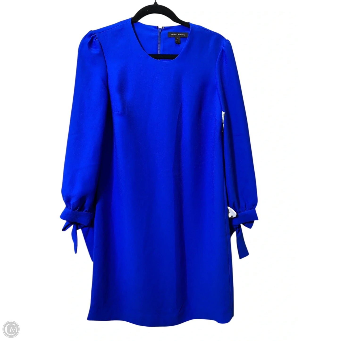 Dress Casual Midi By Banana Republic In Blue, Size: 0