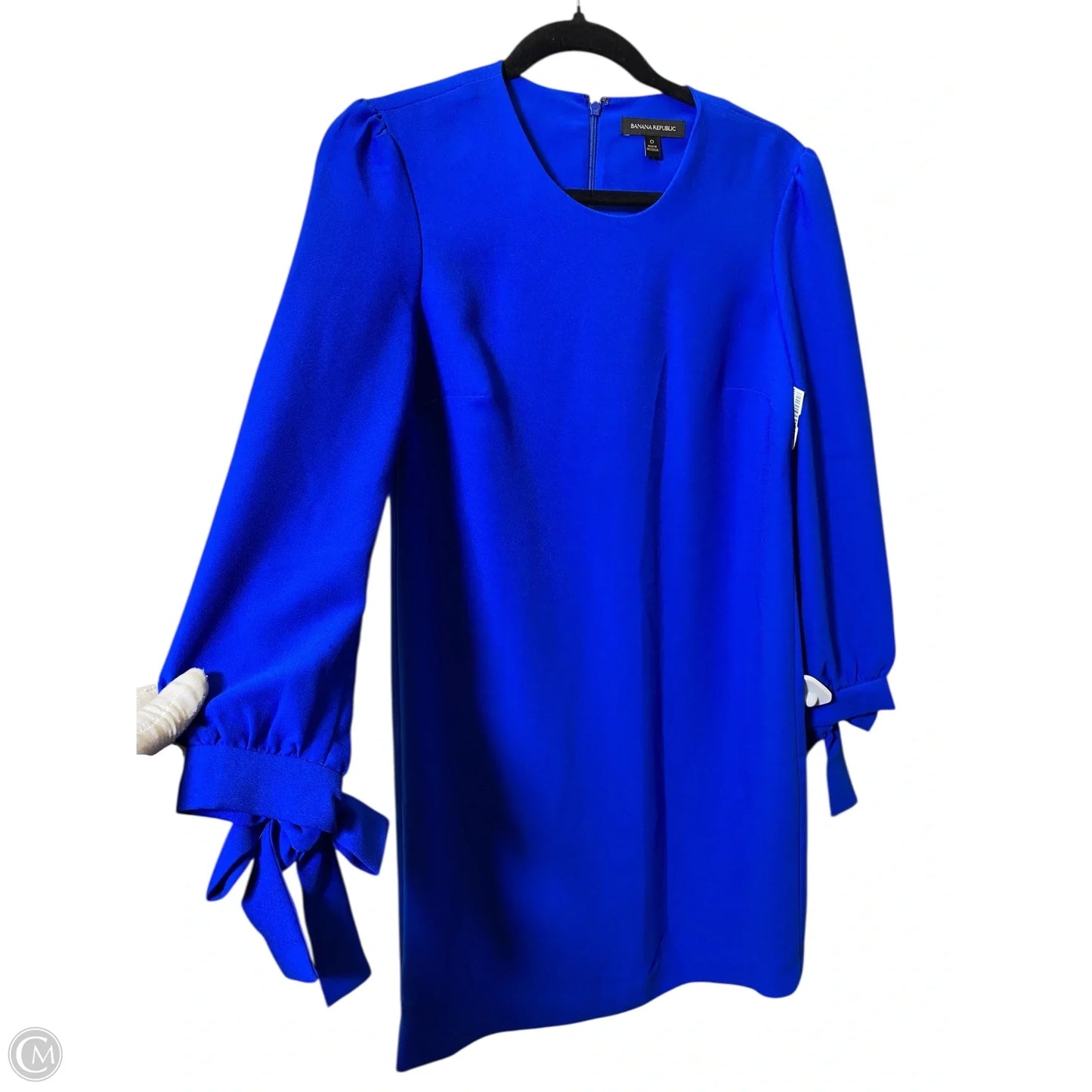 Dress Casual Midi By Banana Republic In Blue, Size: 0