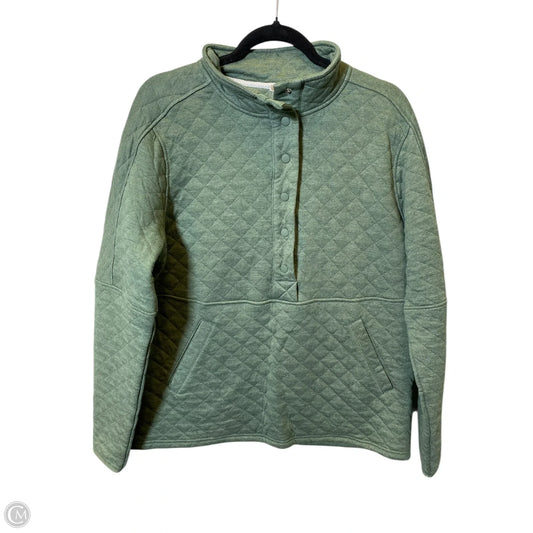 Sweatshirt Collar By Magellan In Green, Size: Xl