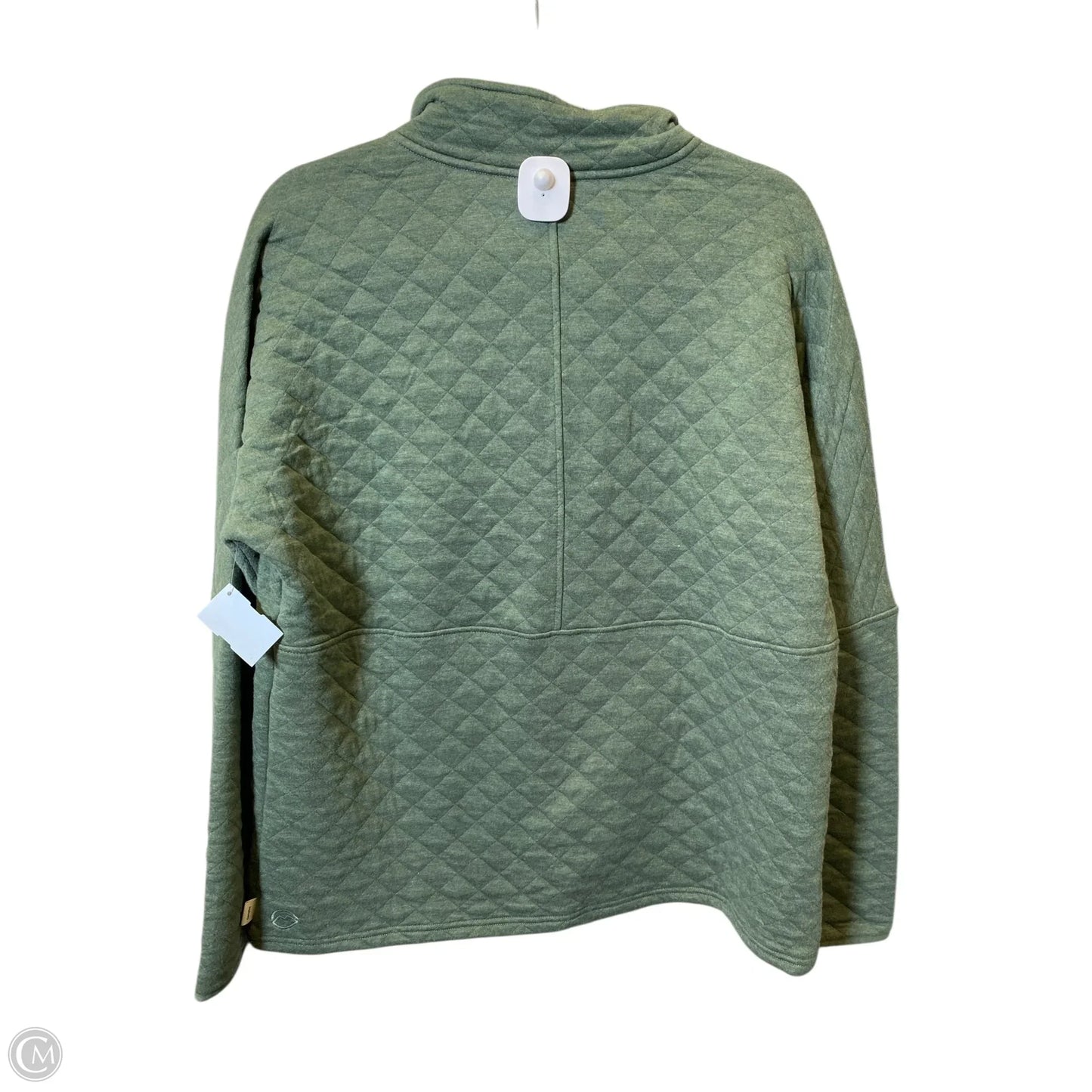 Sweatshirt Collar By Magellan In Green, Size: Xl