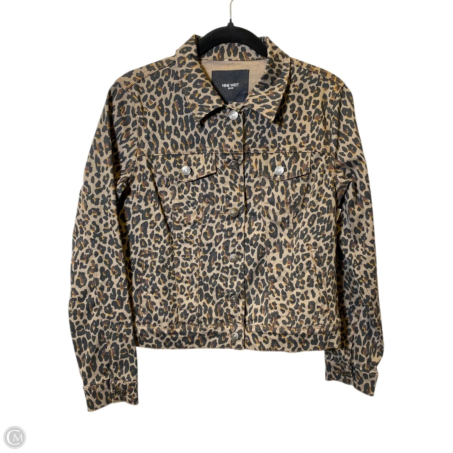 Jacket Other By Nine West In Animal Print, Size: M