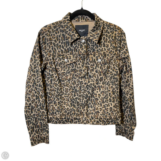 Jacket Other By Nine West In Animal Print, Size: M