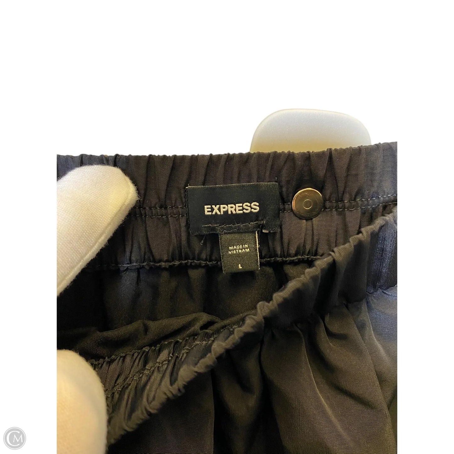 Skirt Midi By Express In Black, Size: L