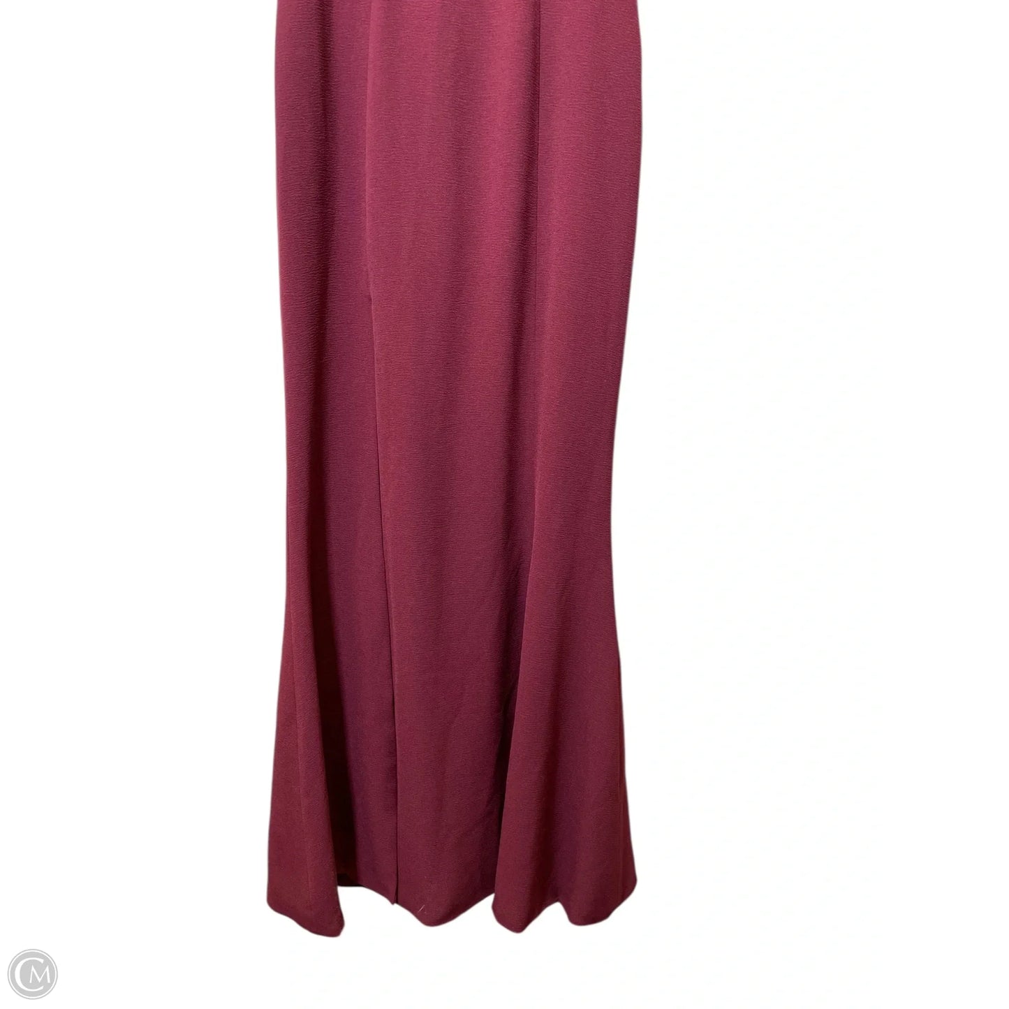 Dress Party Long By Dress The Population In Maroon, Size: M