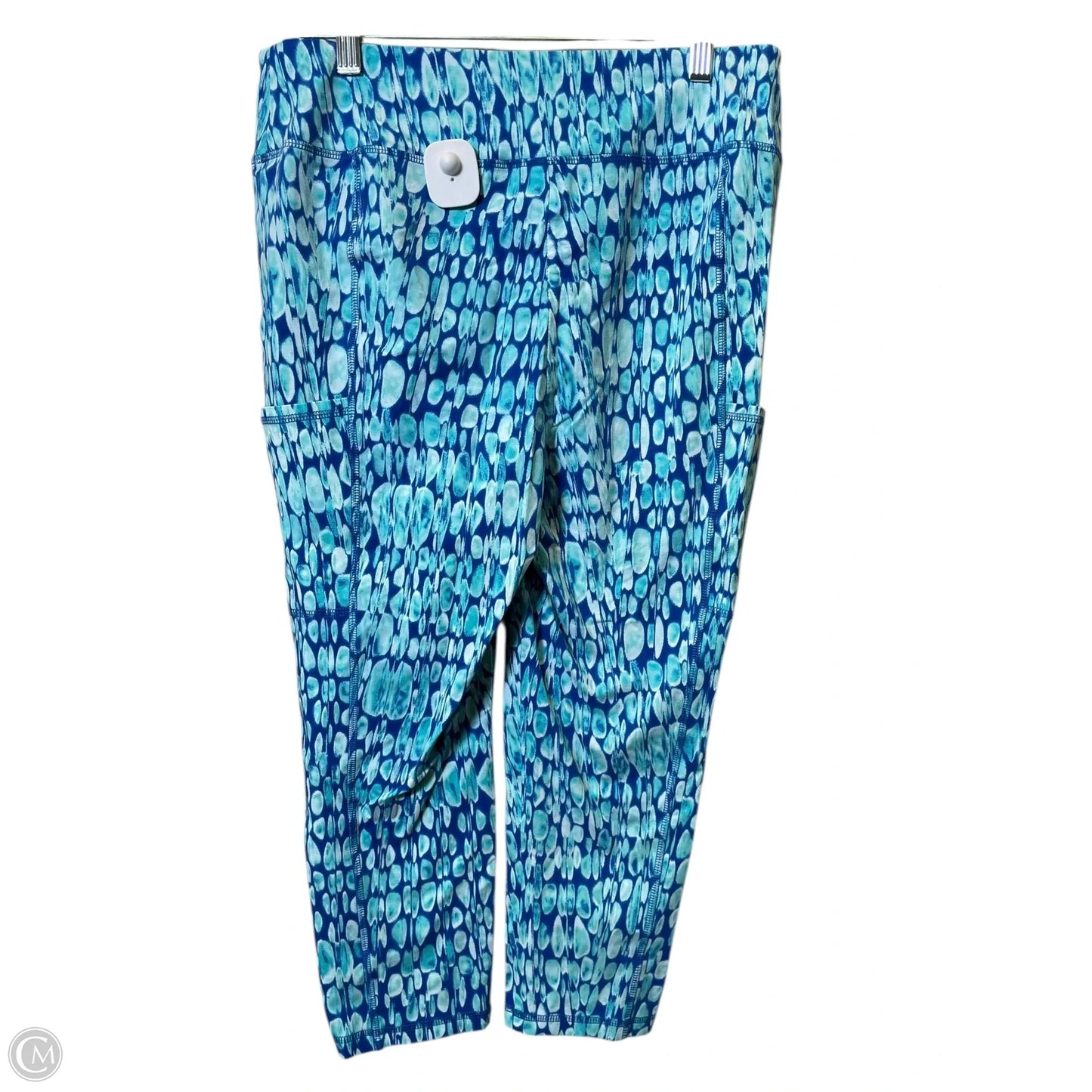 Athletic Pants By Chicos In Blue, Size: M