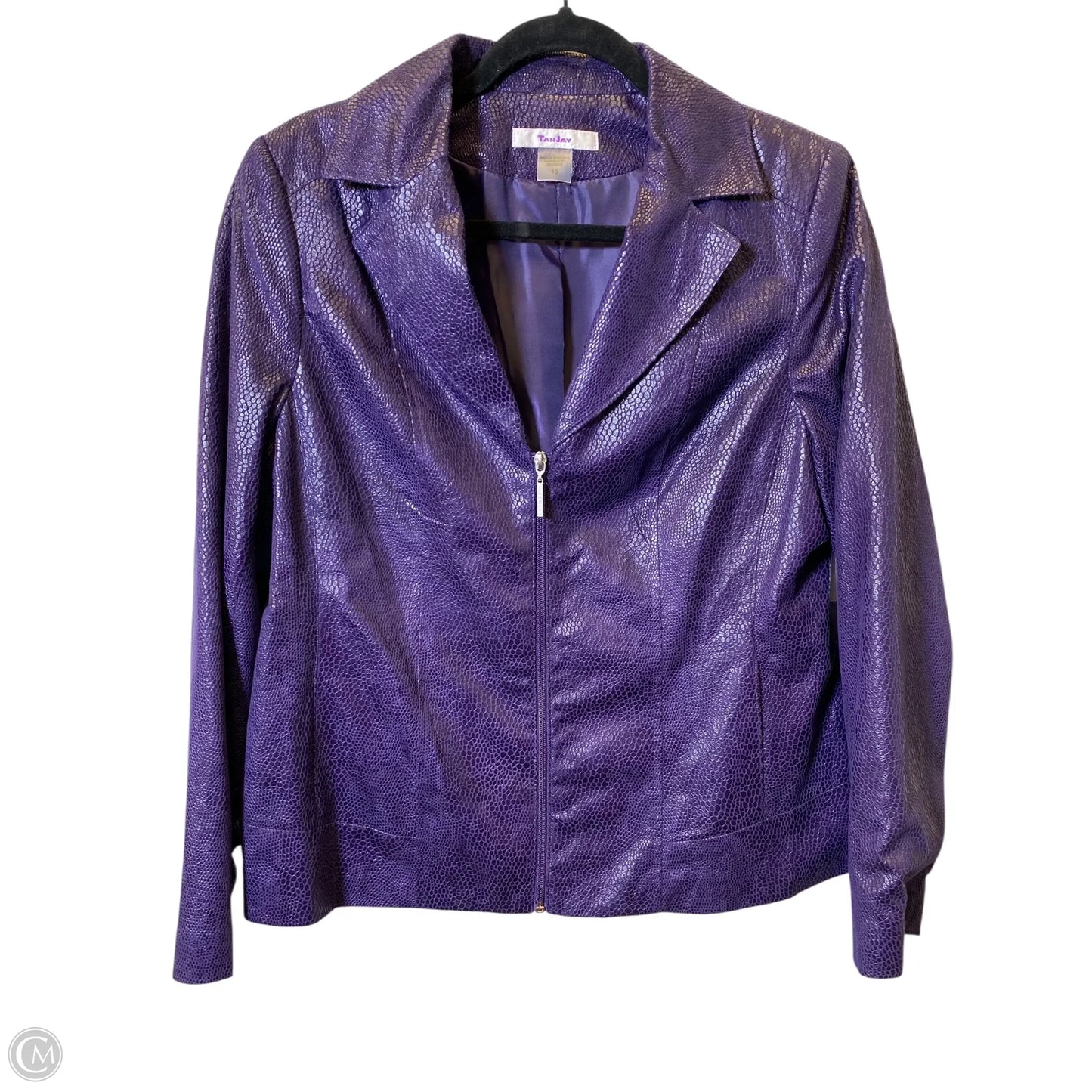 Jacket Other By Tanjay In Purple, Size: 10