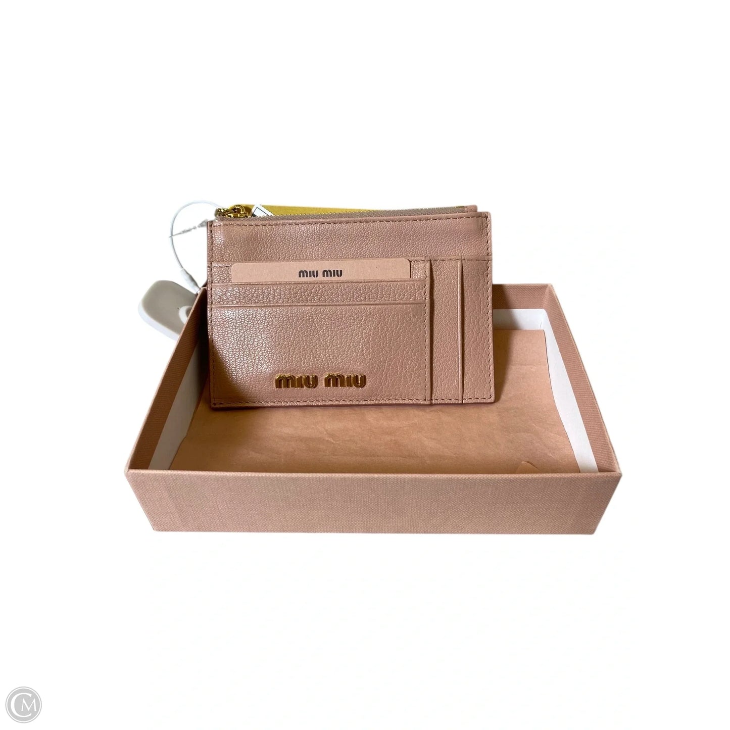 Wallet Luxury Designer By Miu Miu, Size: Small