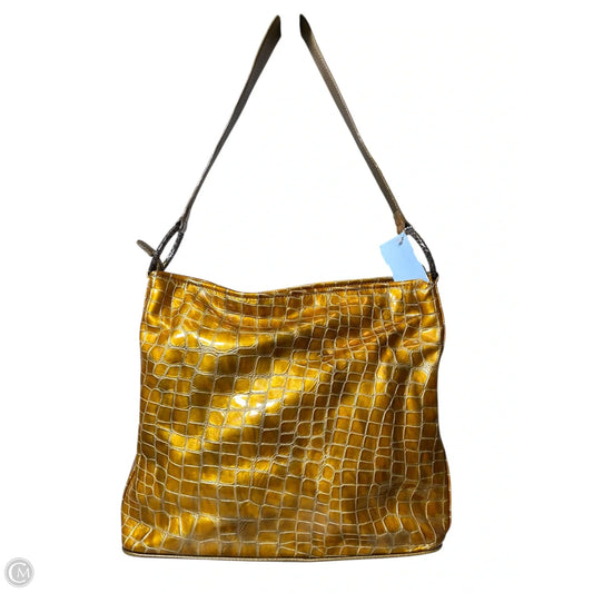 Handbag Leather By Brighton, Size: Large