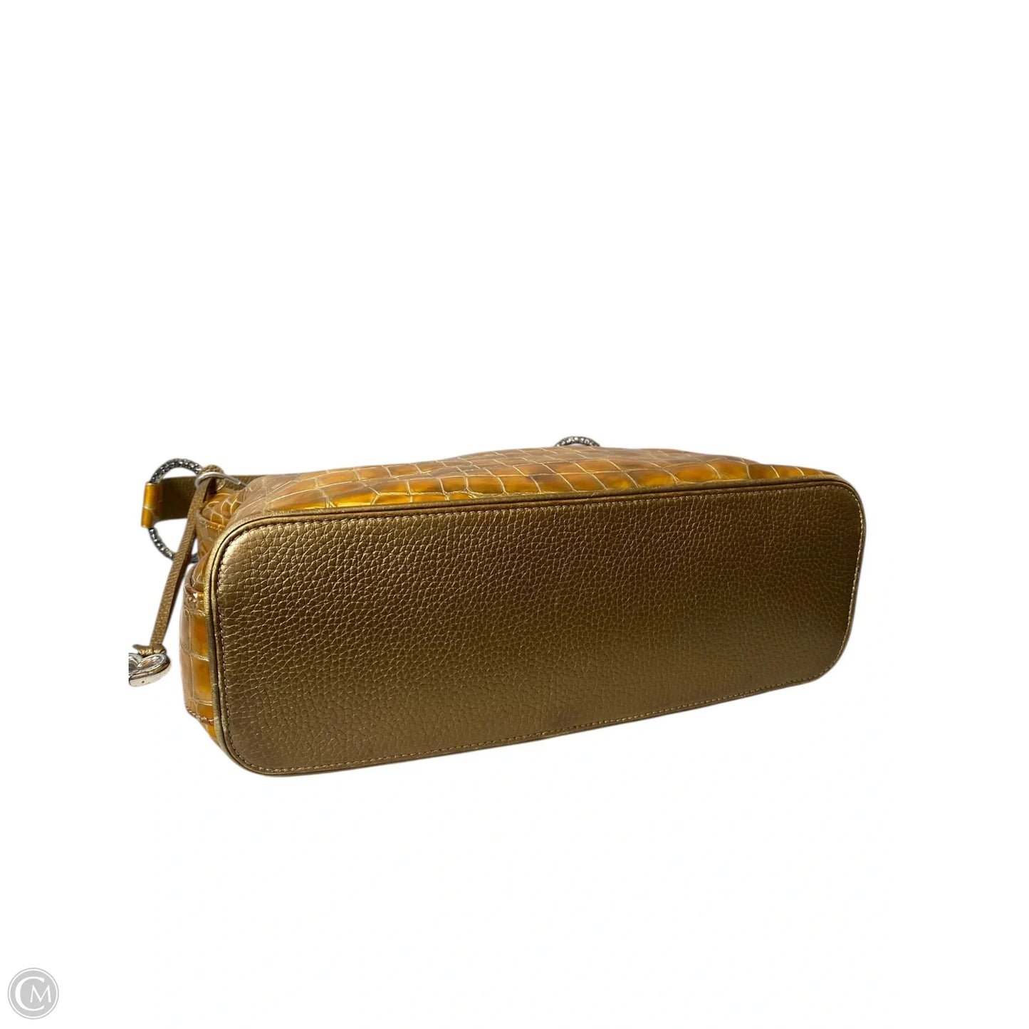 Handbag Leather By Brighton, Size: Large