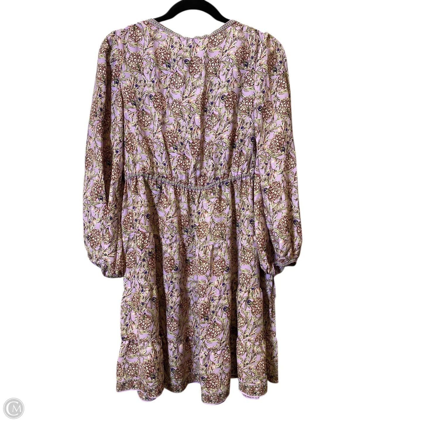 Dress Casual Midi By Max Studio In Multi-colored, Size: L