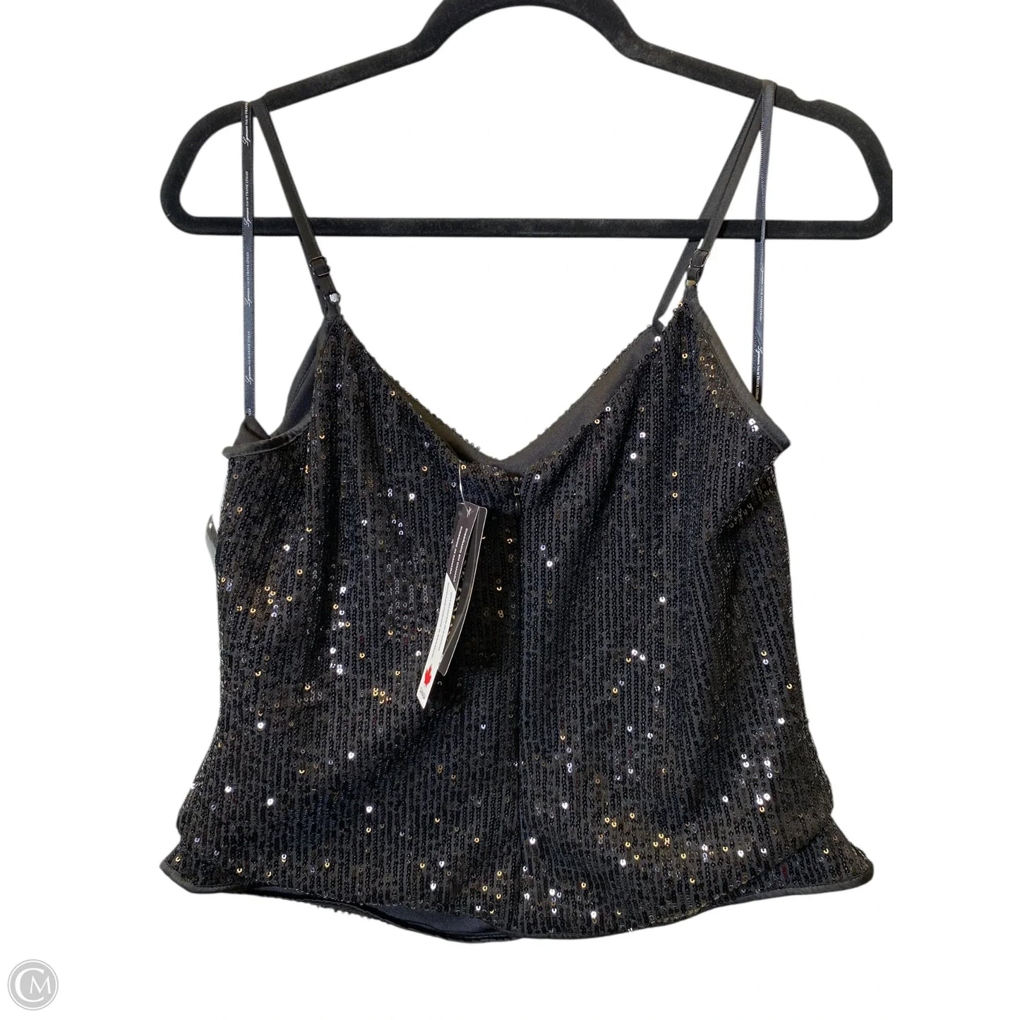 Top Sleeveless By Frank Lyman In Black, Size: L