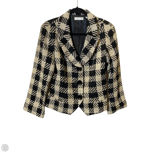 Blazer By Coldwater Creek In Black & Cream, Size: 14