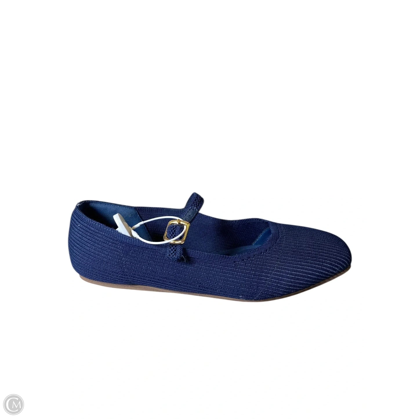 Shoes Flats By Cushionaire In Navy, Size: 11