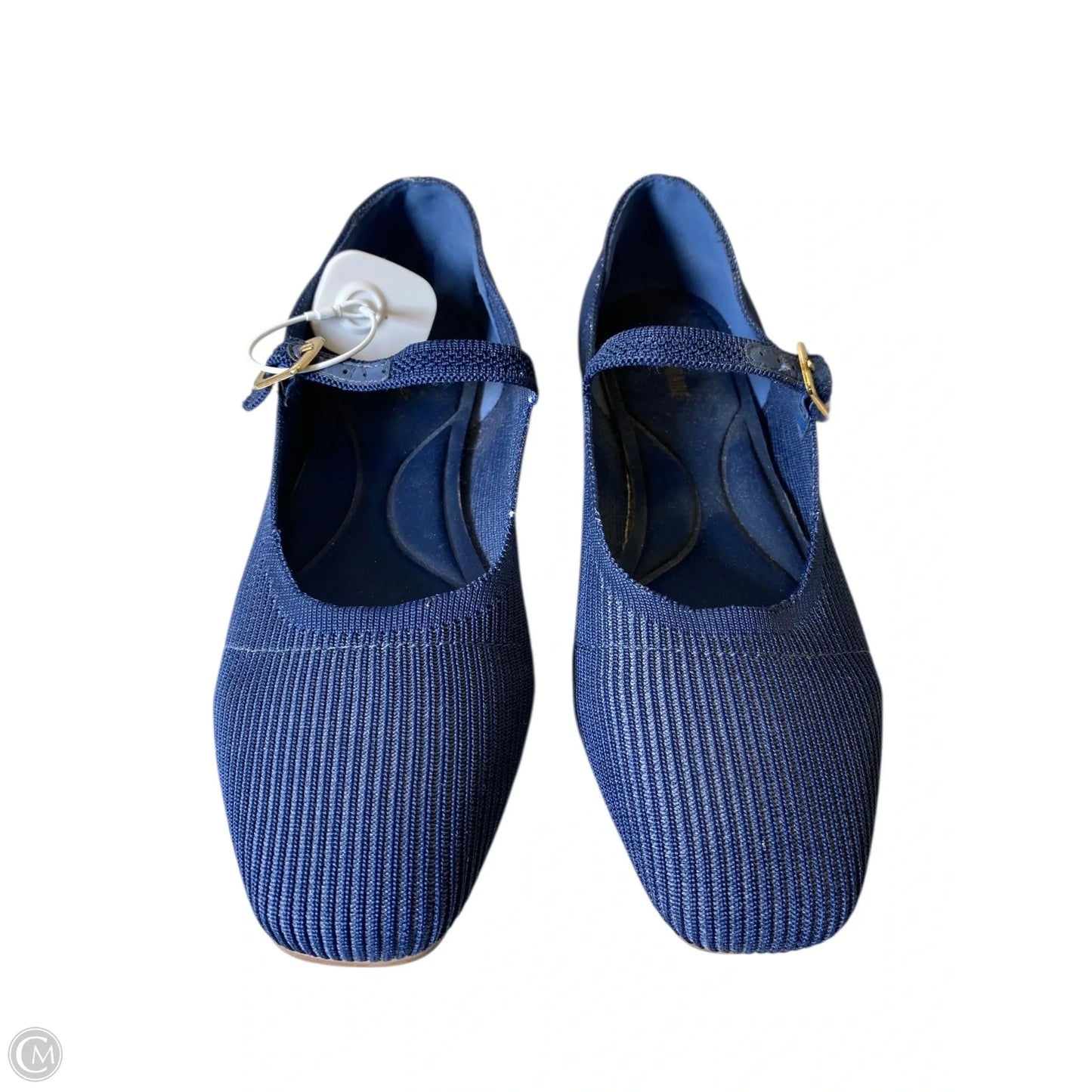 Shoes Flats By Cushionaire In Navy, Size: 11