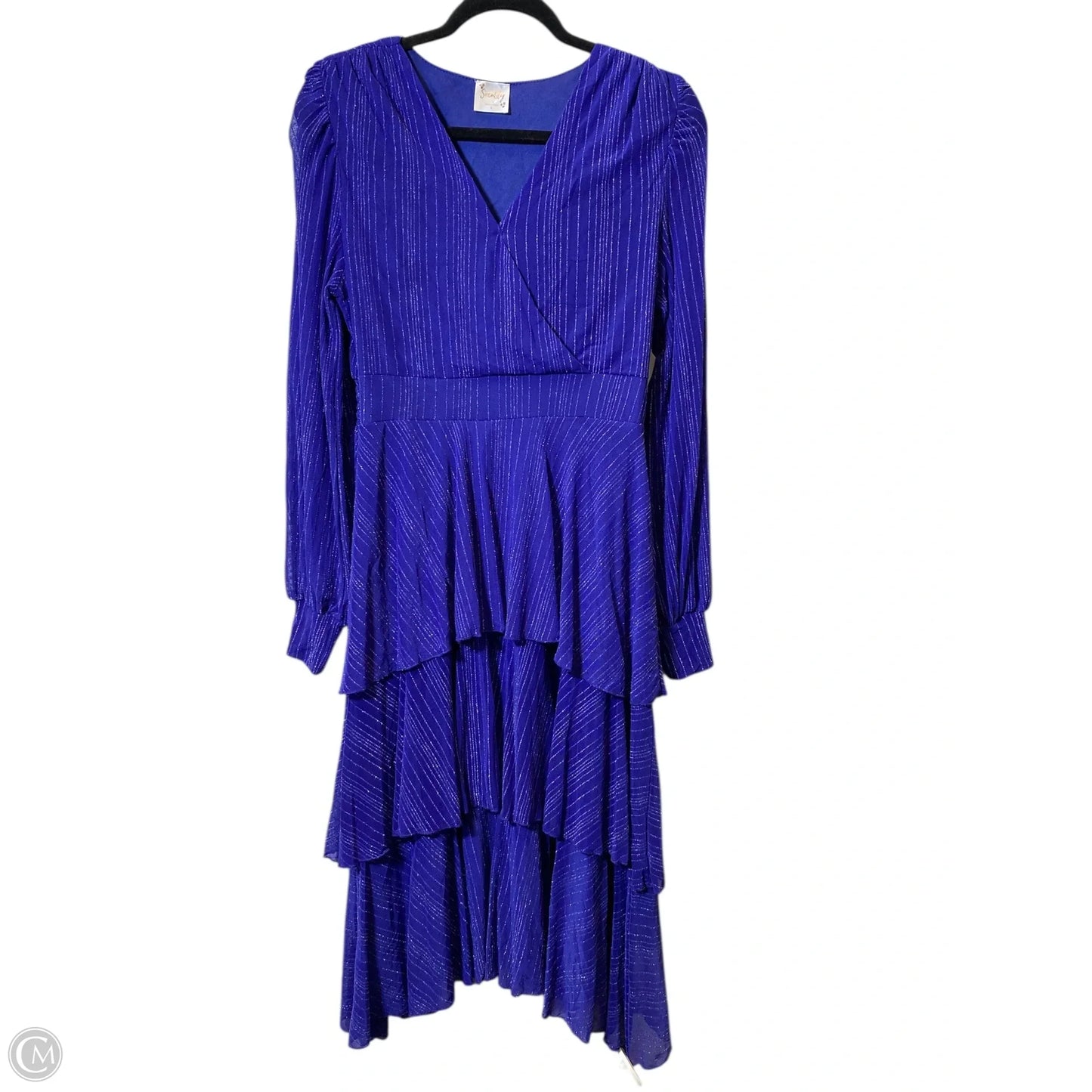 Dress Party Midi By Siren Lily In Purple, Size: L
